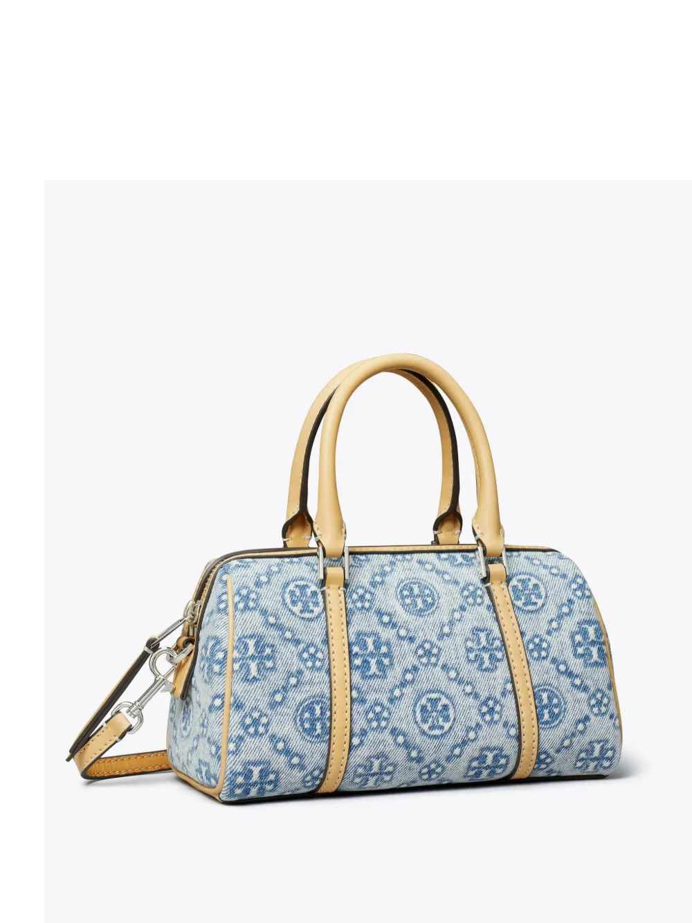 Tory Burch T Monogram mini-shopper Blauw