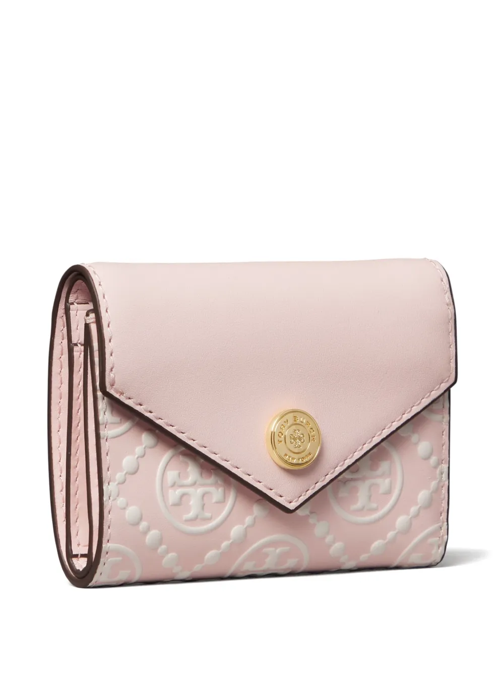 Tory Burch T- Monogram envelop portemonnee - Roze