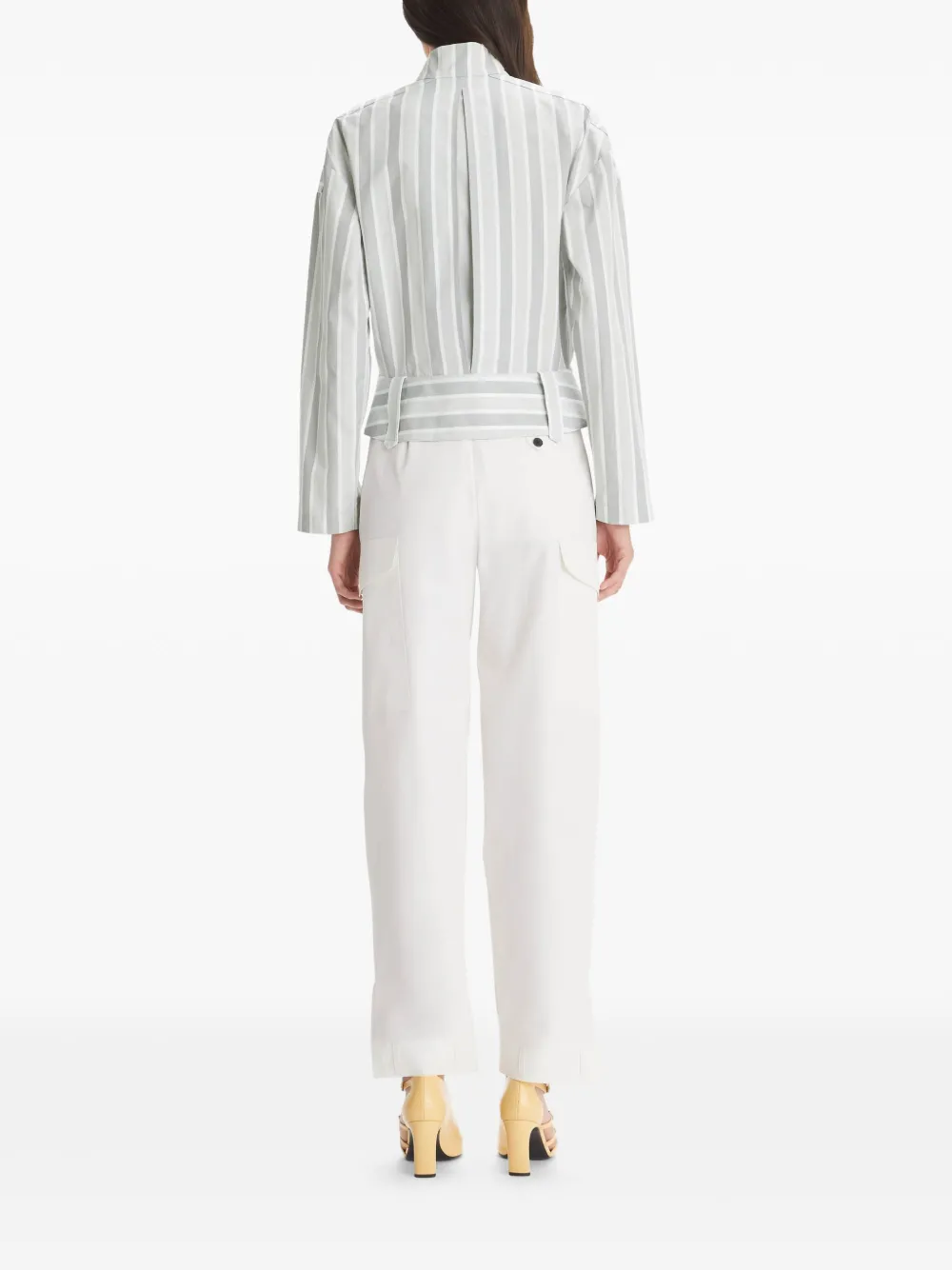 Tory Burch Straight broek Wit