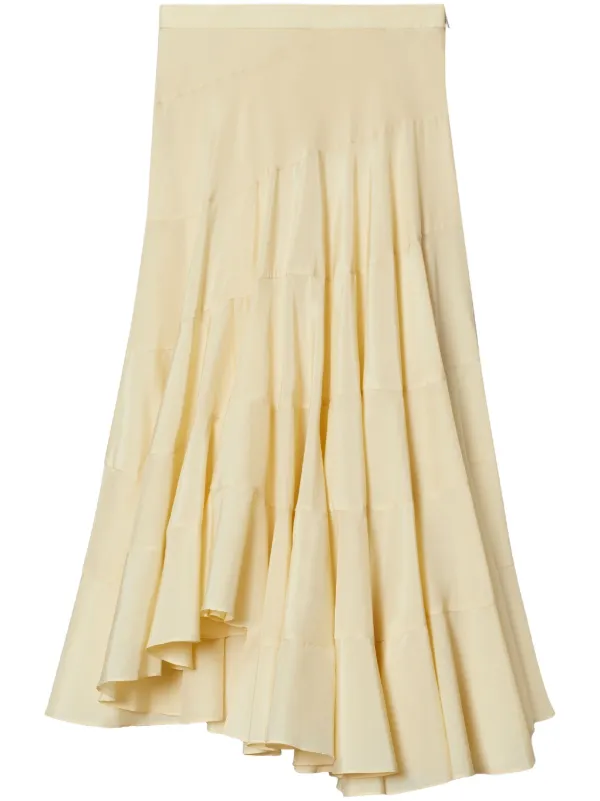 Tory Burch Pleated Skirt in Yellow