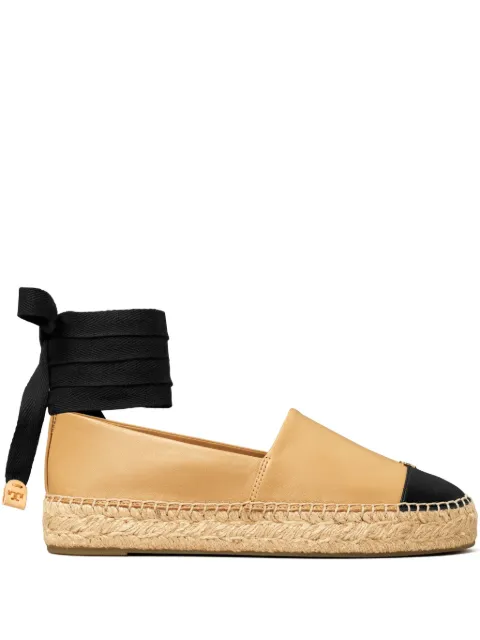 Tory Burch alpargatas con diseño color block