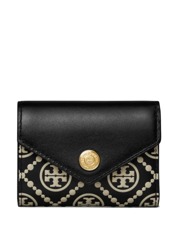 Tory Burch Portafoglio Con Monogramma Nero FARFETCH IT