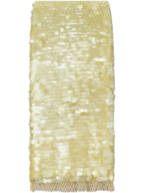 Jupe ornée de sequins à coupe mi-longue - Tory Burch - Modalova