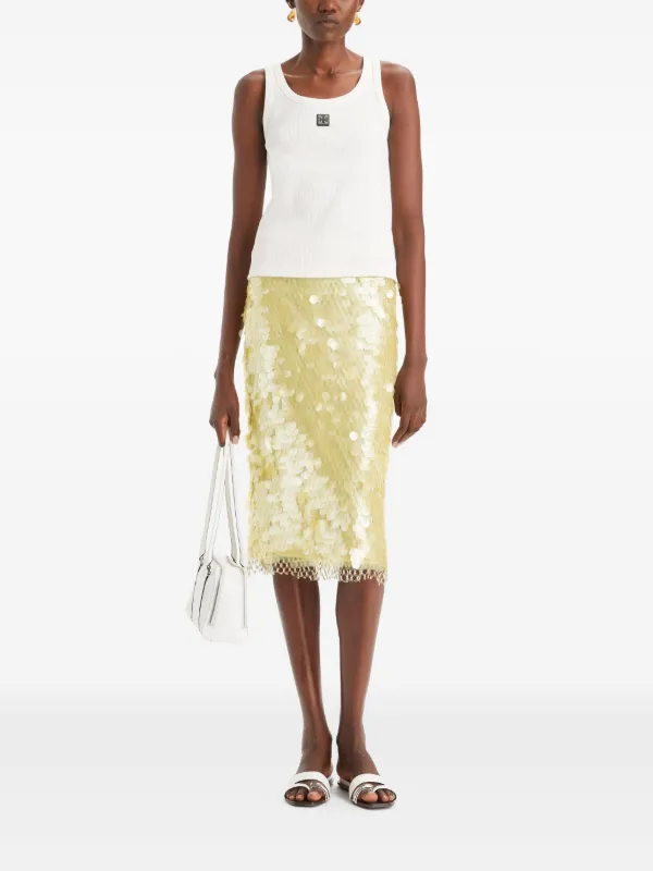 スカート Tory Burch Gonna Midi In Seta Tory Burch Silk Dotted Smocked Midi-Dress | Saks Fifth Avenue