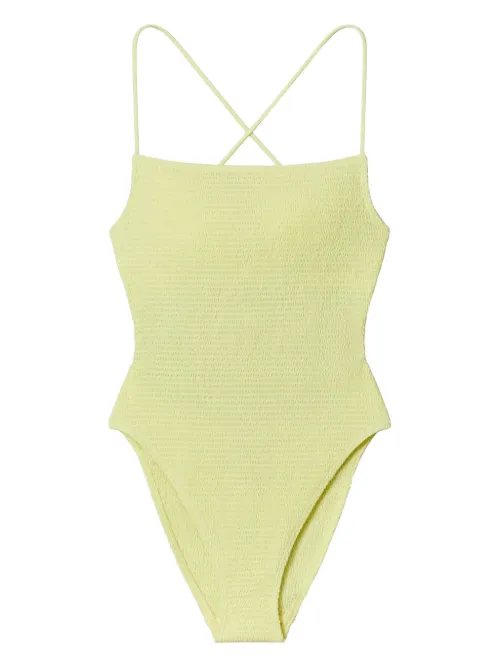 Maillot de bain à design froncé - Tory Burch - Modalova