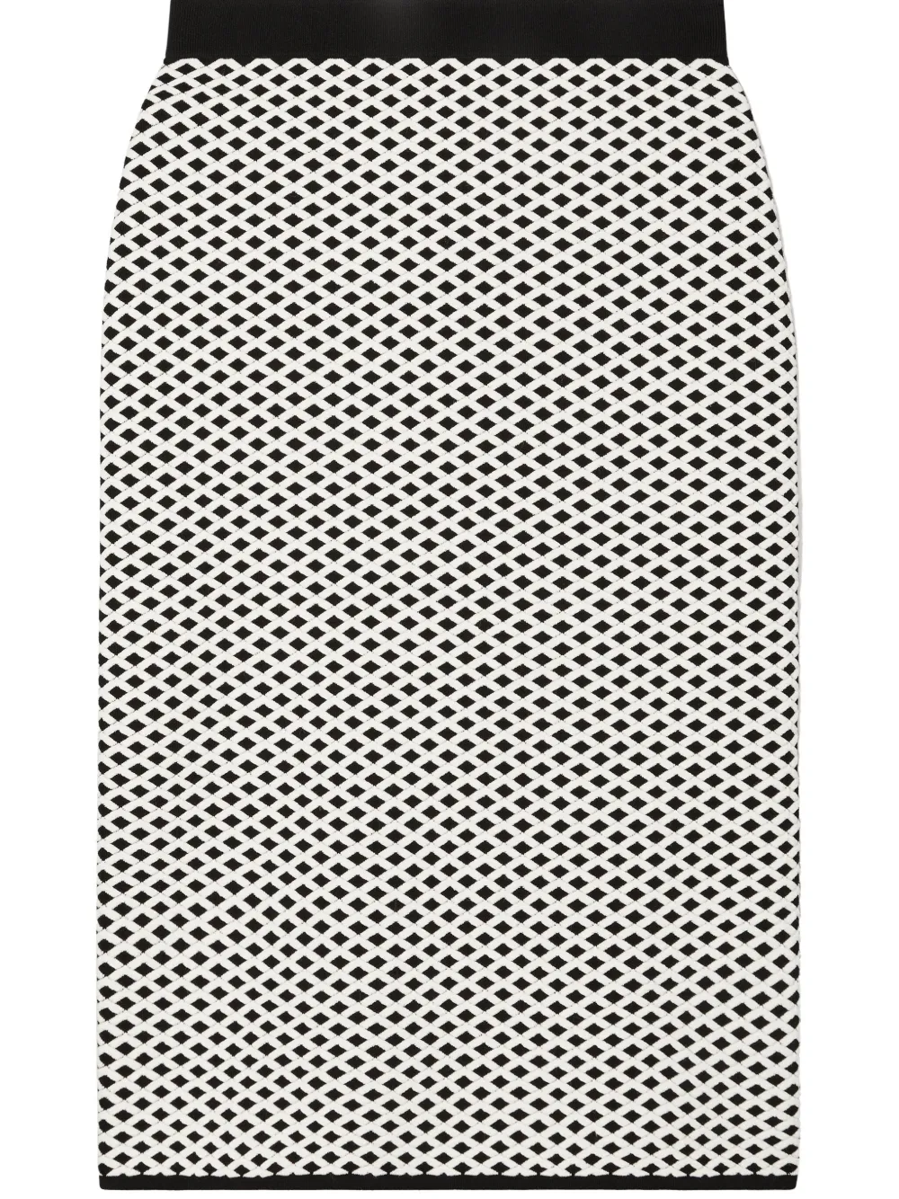 Tory Burch Rok met jacquard Zwart