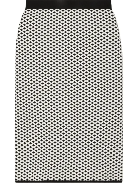 Tory Burch patterned-jacquard skirt