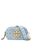 Tory Burch mini Miller denim crossbody bag - Blue