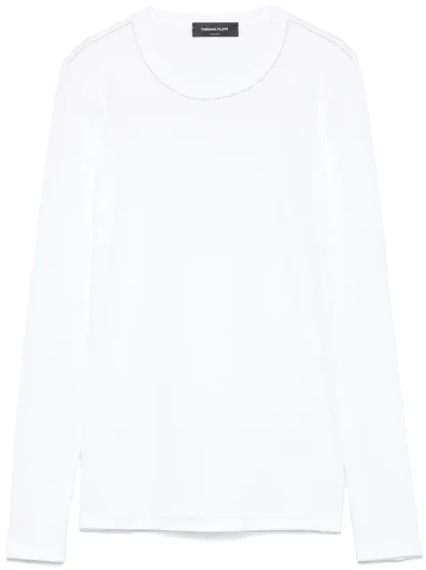 Fabiana Filippi filo diamante-detail T-shirt