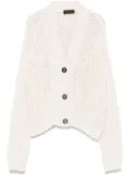 Roberto Collina drop-shoulder cardigan - Neutrals