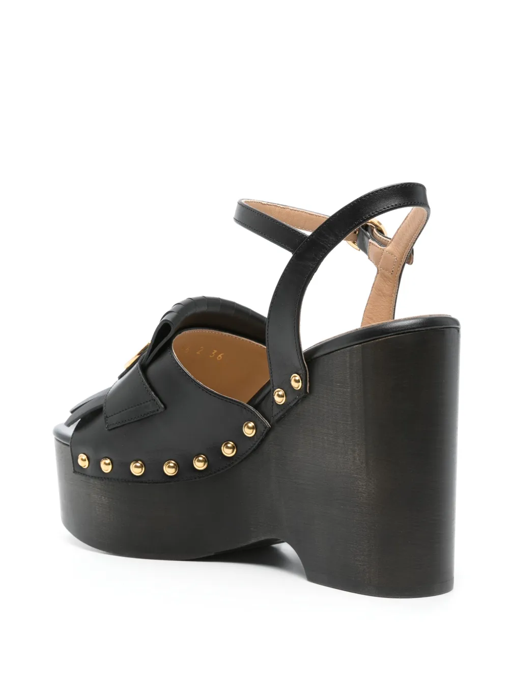 Valentino Garavani 115mm VLogo sandals Black