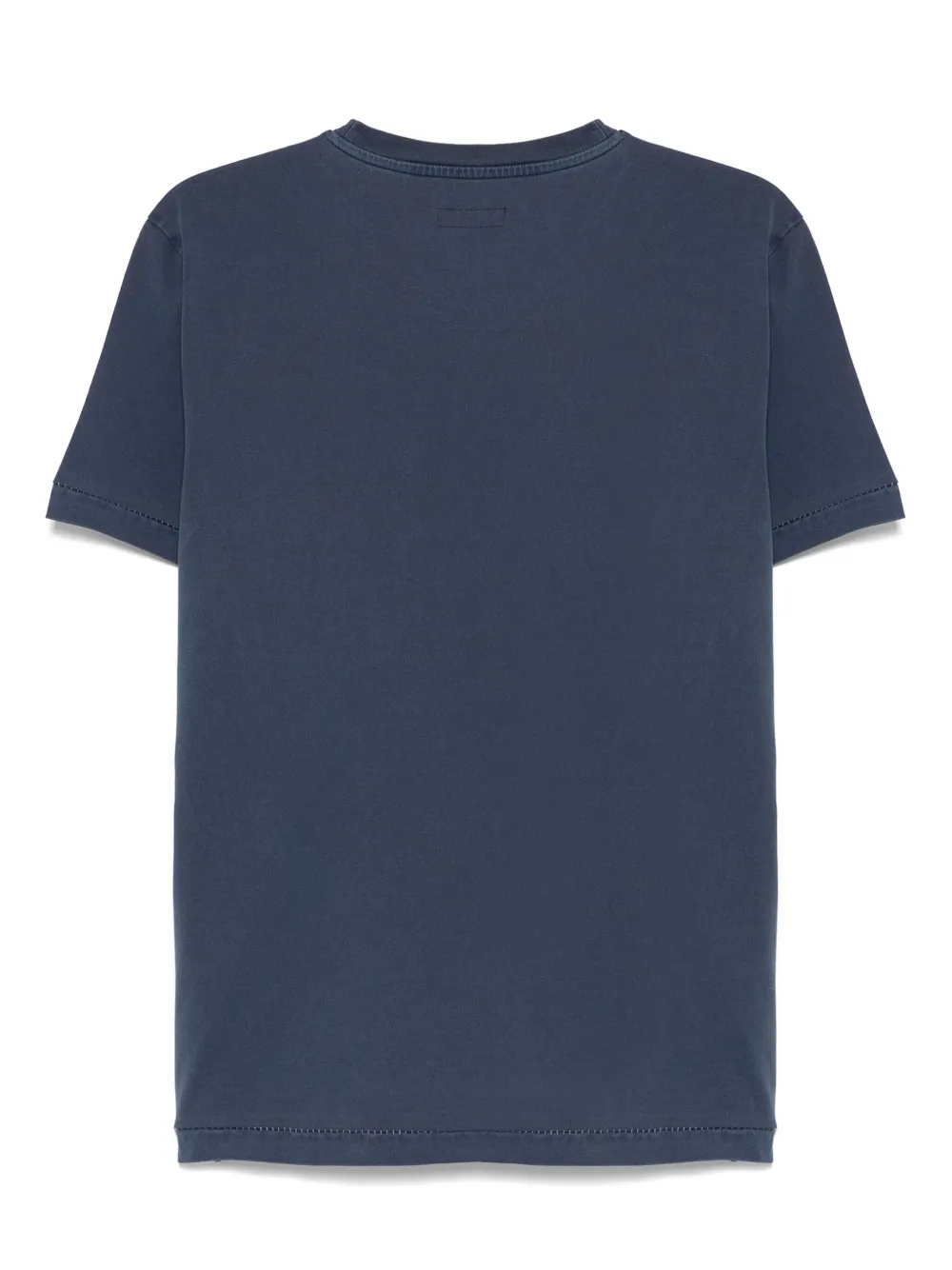 Fay logo-print T-shirt - Blauw