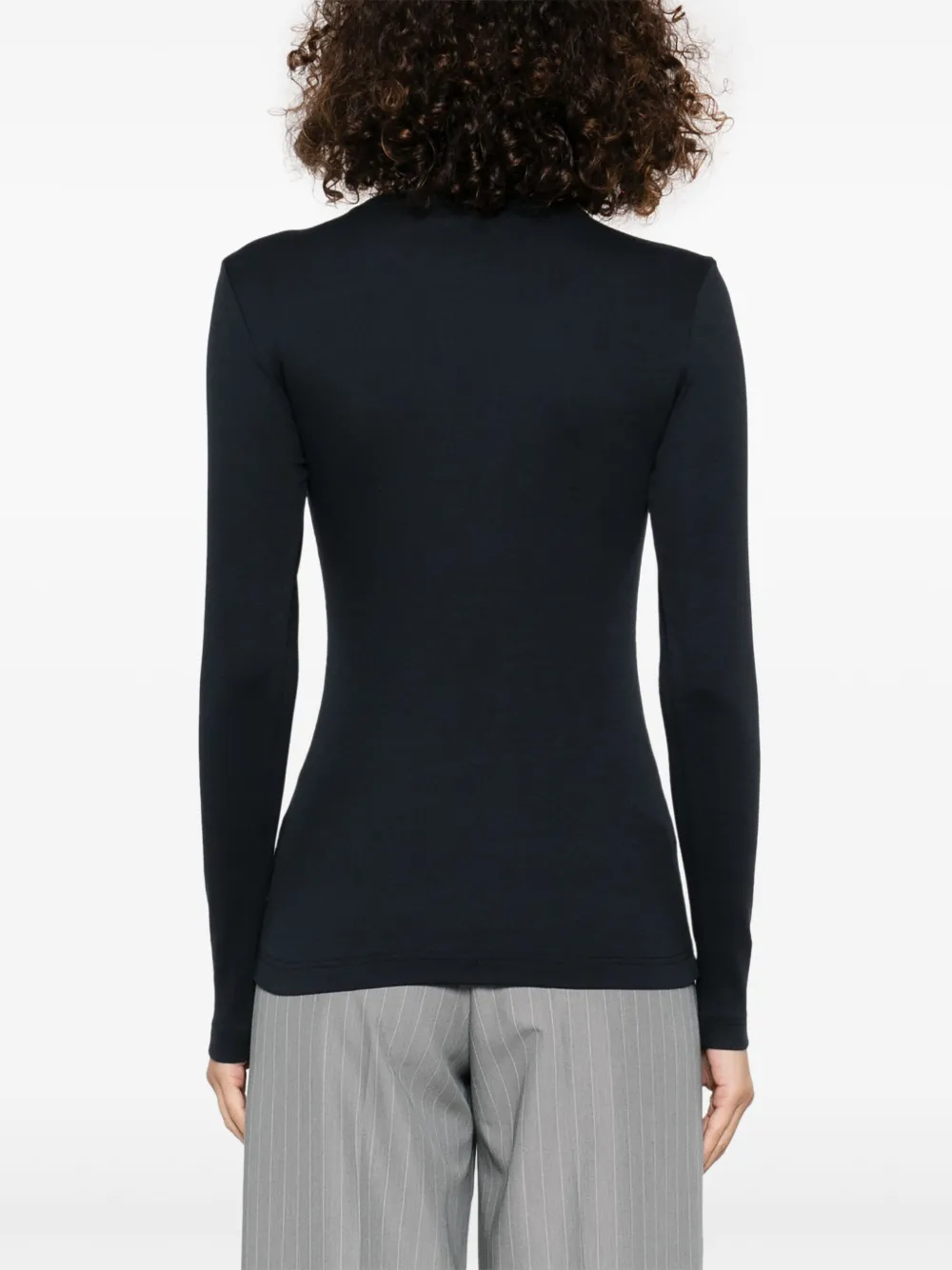 Fabiana Filippi Filo T-shirt met diamantdetail Blauw