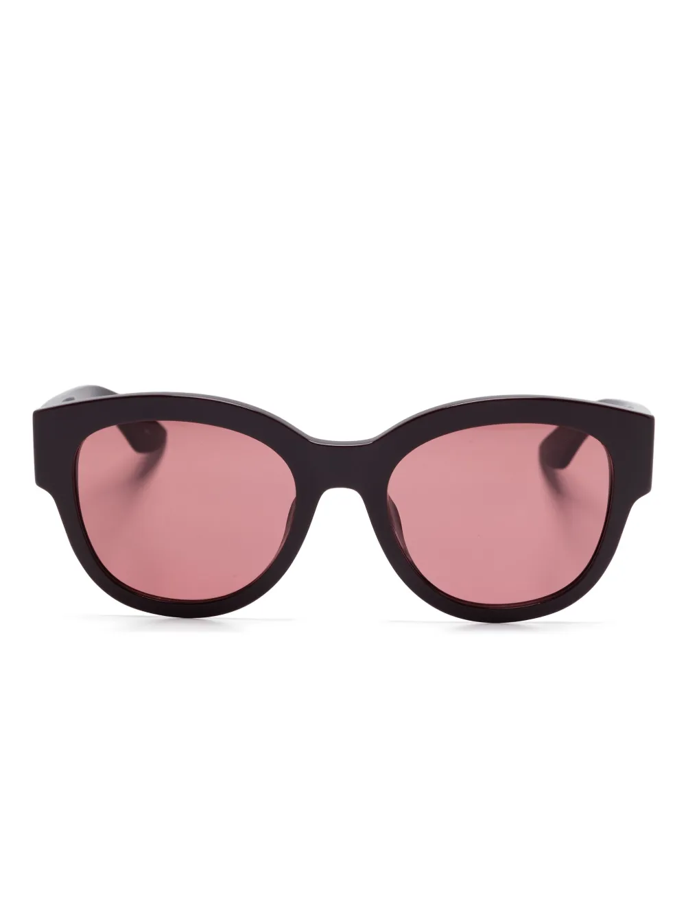 Alexander McQueen Eyewear Occhiali da sole tondi - Viola