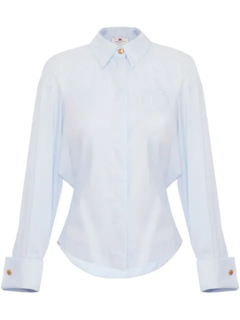 Elisabetta Franchi embroidered cotton shirt