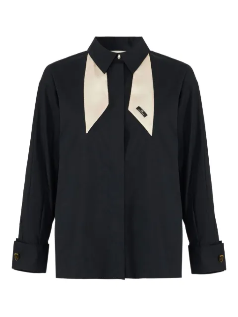 Elisabetta Franchi camisa de popelina