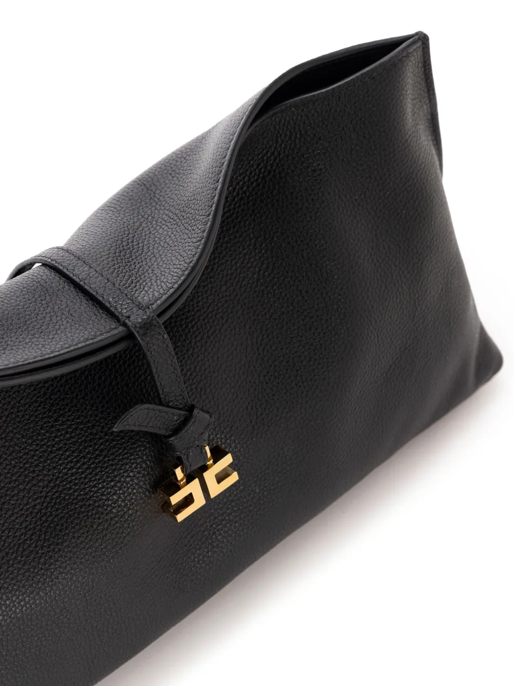 ELISABETTA FRANCHI LEATHER CLUTCH BAG