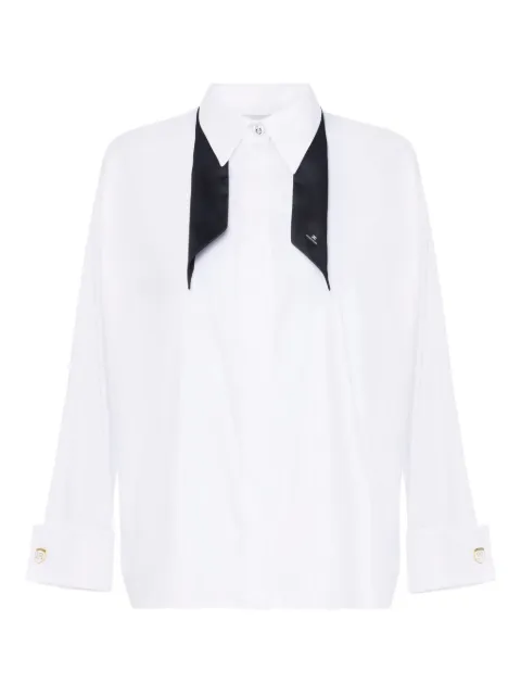 Elisabetta Franchi camisa de popelina