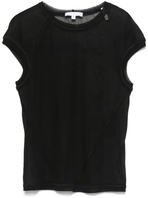 Haut transparent à design torsadé - Helmut Lang - Modalova