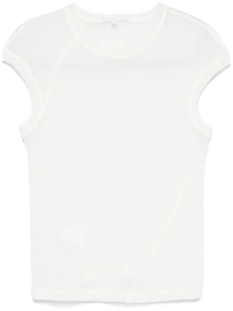 Helmut Lang twisted sheer T-shirt