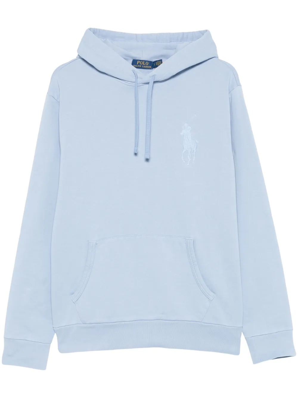 Polo Ralph Lauren Hoodie met Polo Pony-borduurwerk Blauw