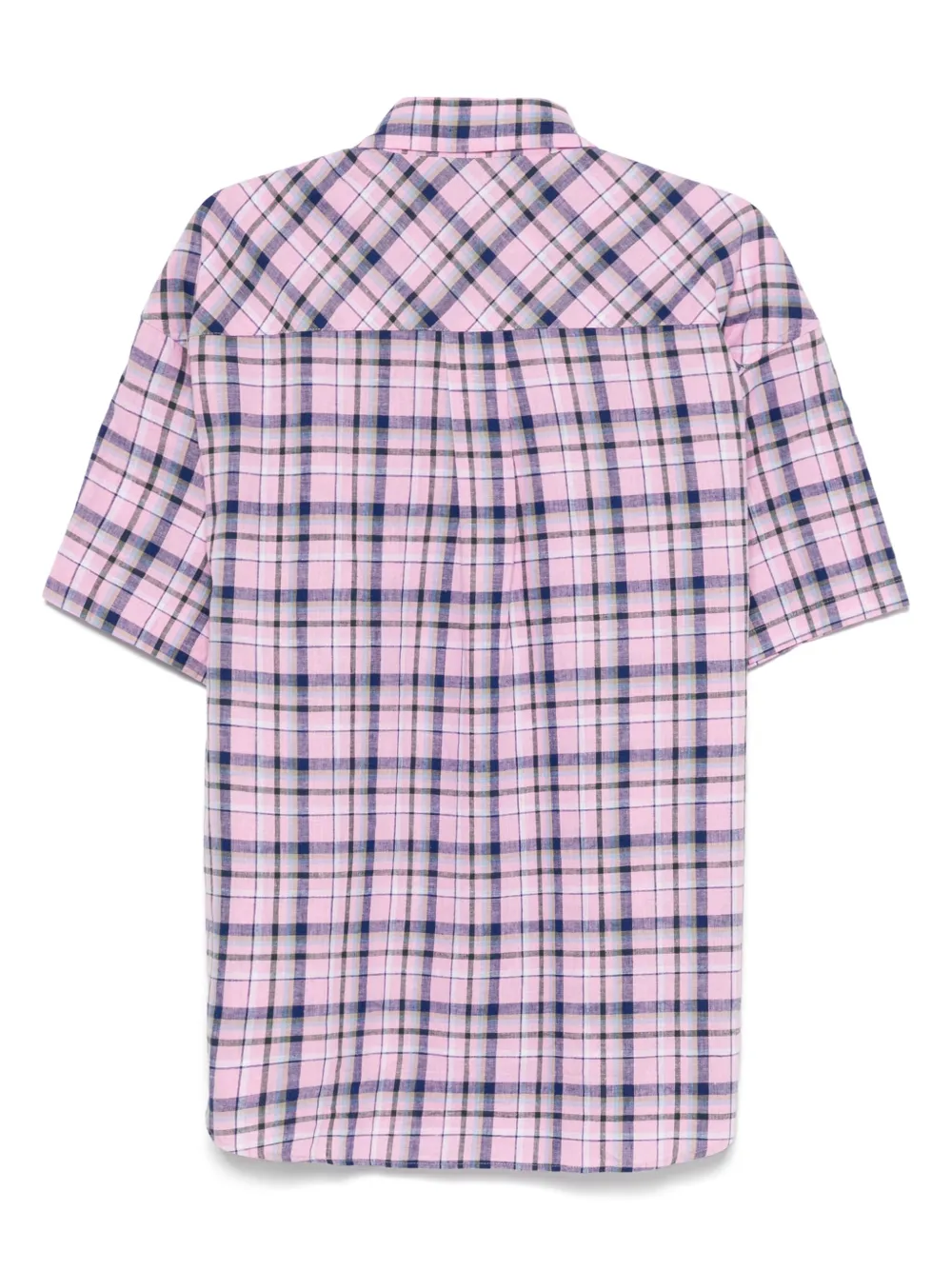 AMISH checked shirt - Roze