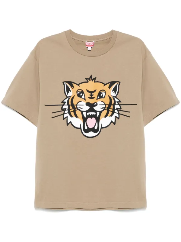 【送料&関税込】Kenzo happy Tiger T-shirt - Unisex KENZO Happy Tiger' oversized T-shirt in cotton | Men's | KENZO