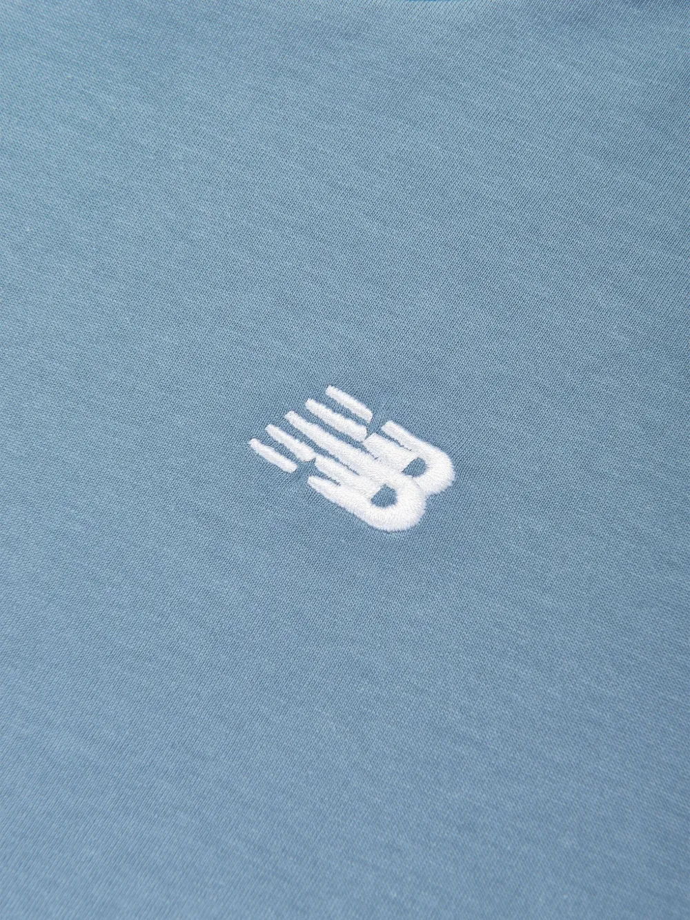 New Balance Kids T-shirt met geborduurd logo Blauw