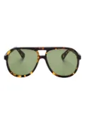 Golden Goose pilot-frame sunglasses - Brown