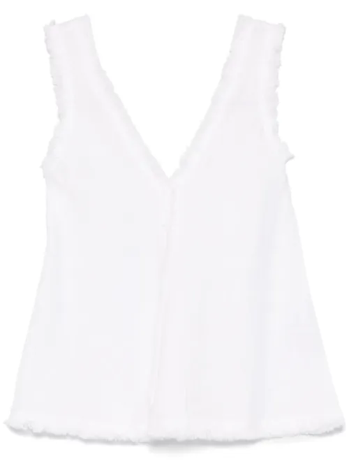 P.A.R.O.S.H. haut en lin - Blanc - P.A.R.O.S.H. - Modalova