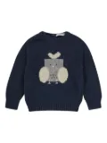 L'ORSOBRUNO crew-neck sweater - Blue