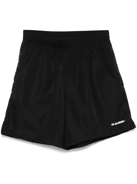 Jil Sander shorts con logo estampado