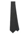 Tagliatore silk tie - Black