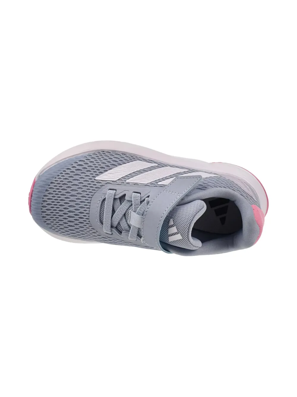 adidas Kids mesh-panel strap trainers Grey