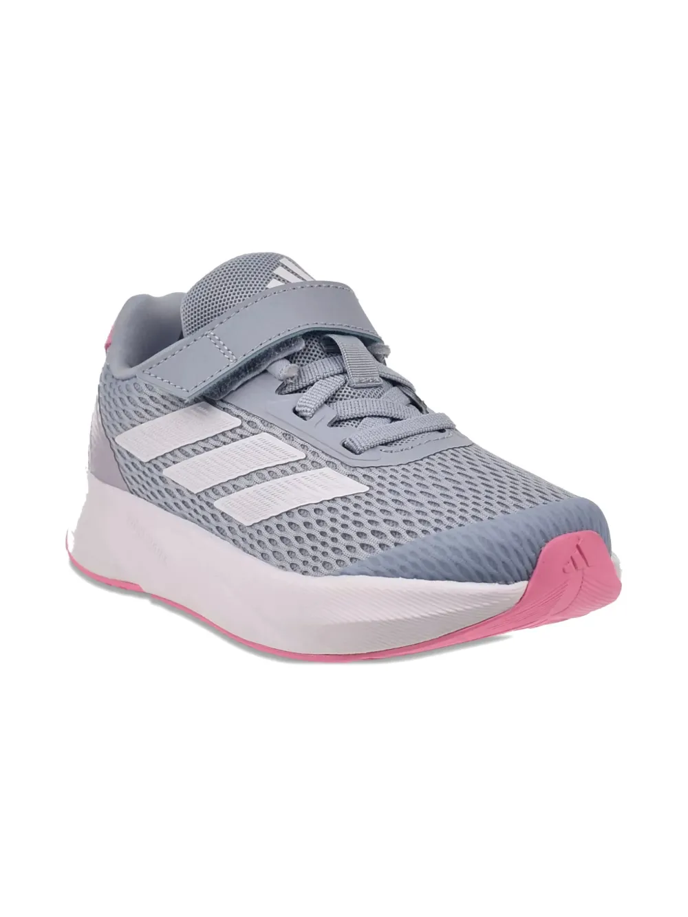 Adidas Kids mesh-panel strap trainers Grey
