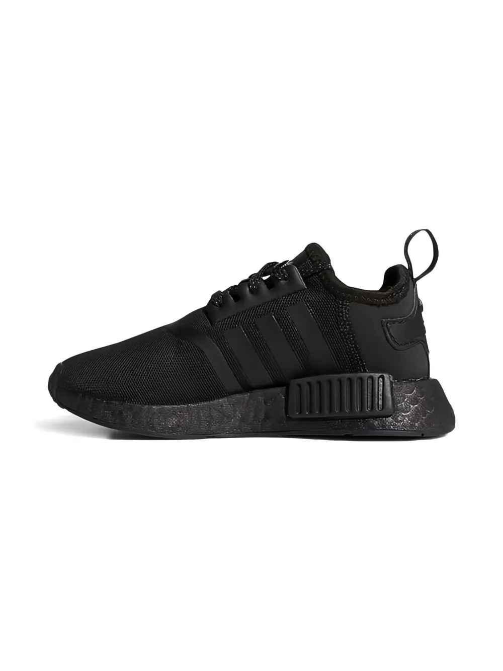Adidas Kids NMD_R1 "Triple Black" sneakers Zwart