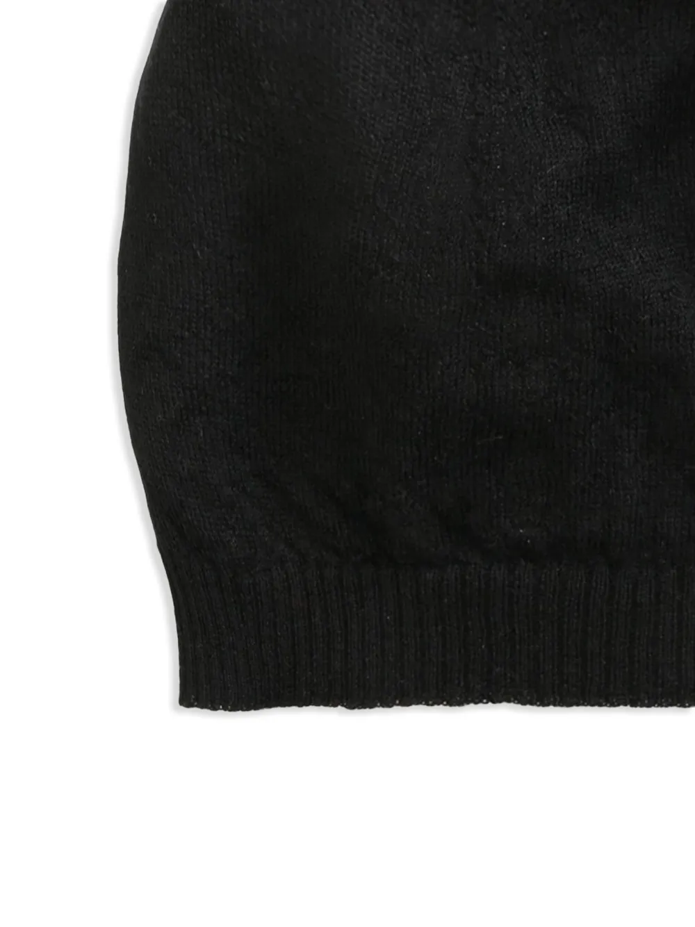 Rick Owens cashmere beanie - Zwart