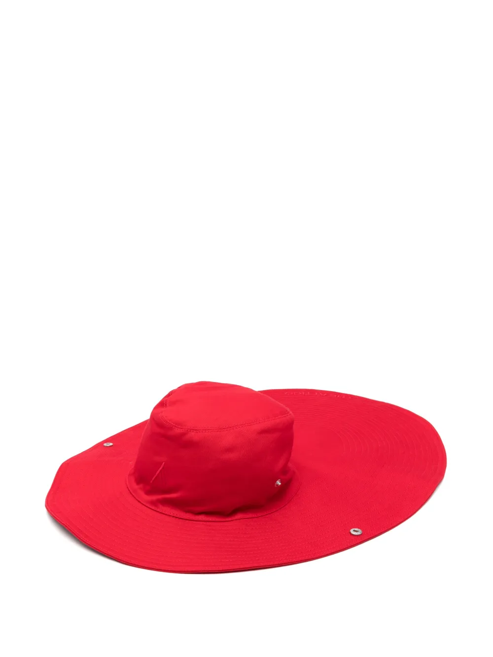 The Attico logo-embroidered sun hat | Red | Image 1