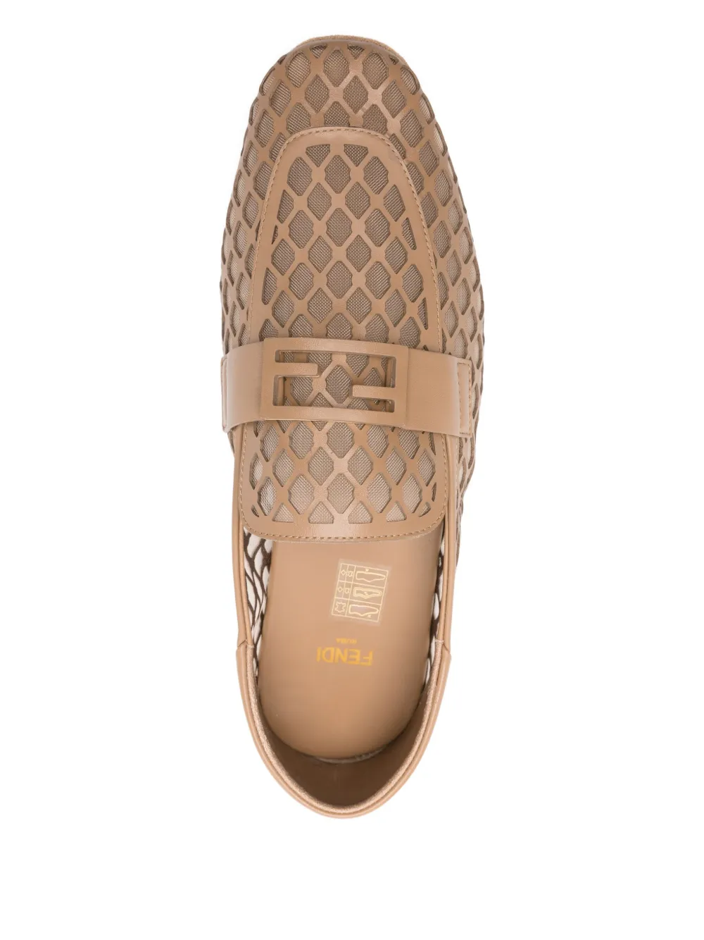 FENDI Baguette loafers Bruin