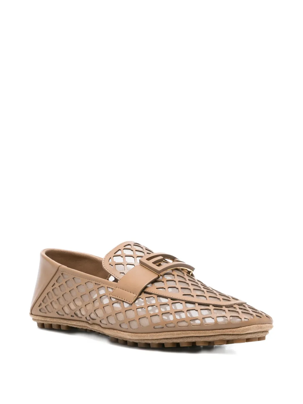 FENDI Baguette loafers - Bruin