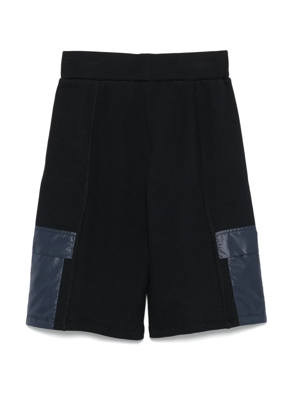 Emporio Armani Kids logo-patch cargo shorts - Blauw