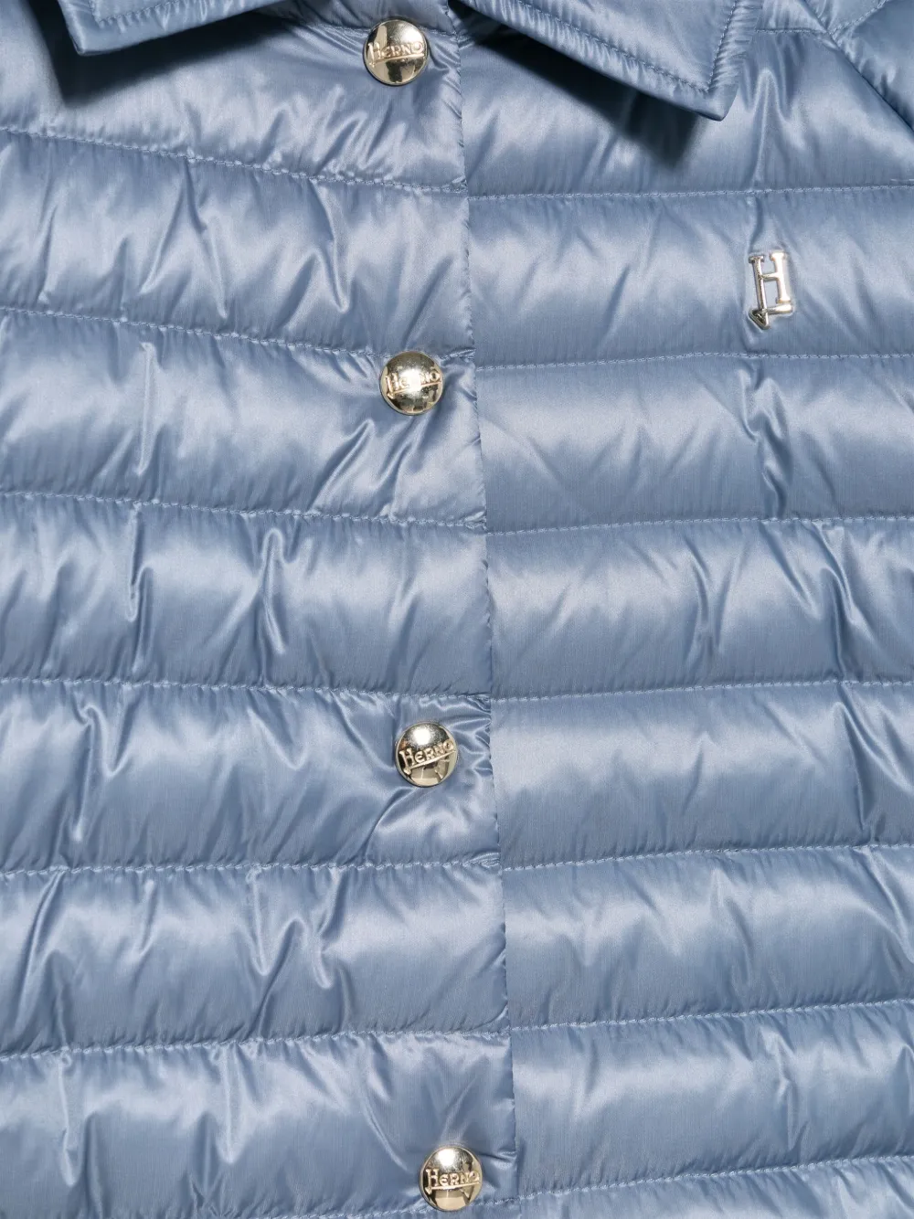 Herno Kids Gewatteerd jack Blauw