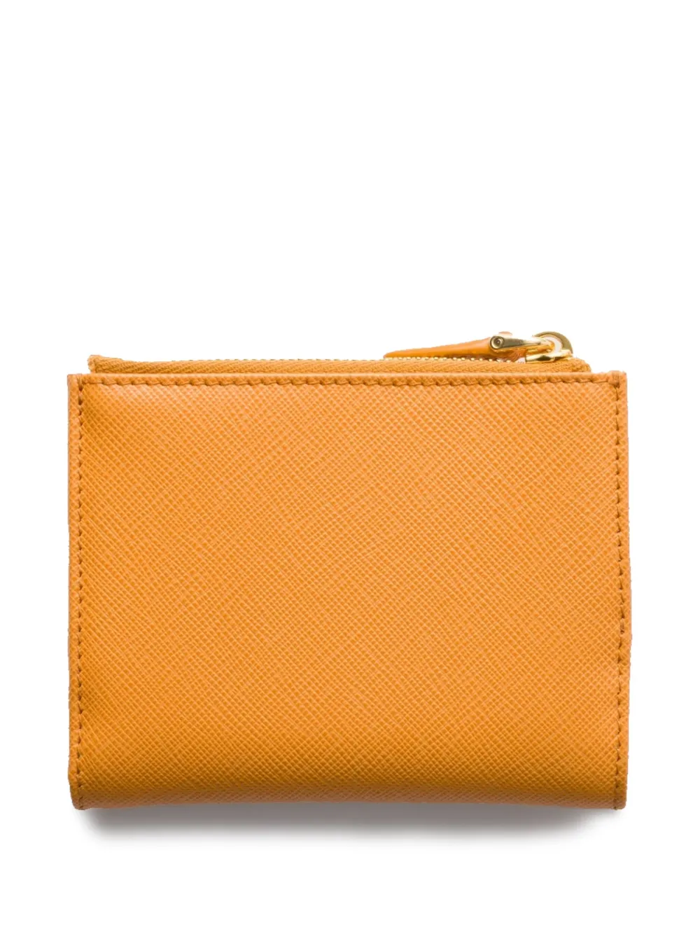 Prada Portemonnee van saffiano leer - Oranje