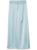 Herno satin maxi skirt - Blue