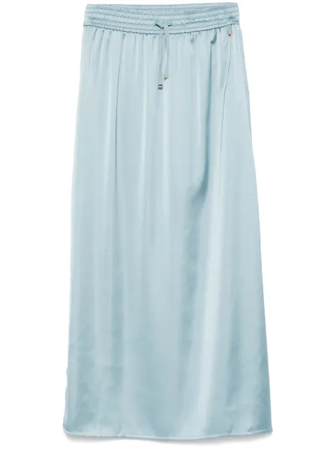 Herno satin maxi skirt