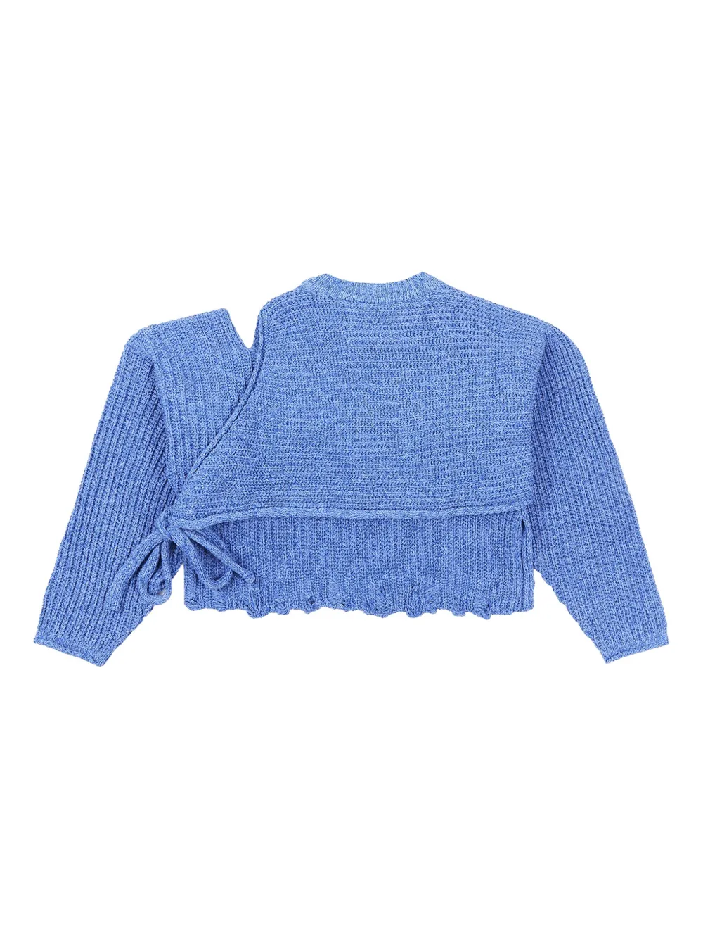 Ottolinger Gedeconstrueerde wikkeltrui Blauw