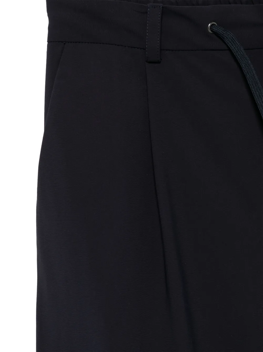 Herno Kids Broek met elastische taille Blauw