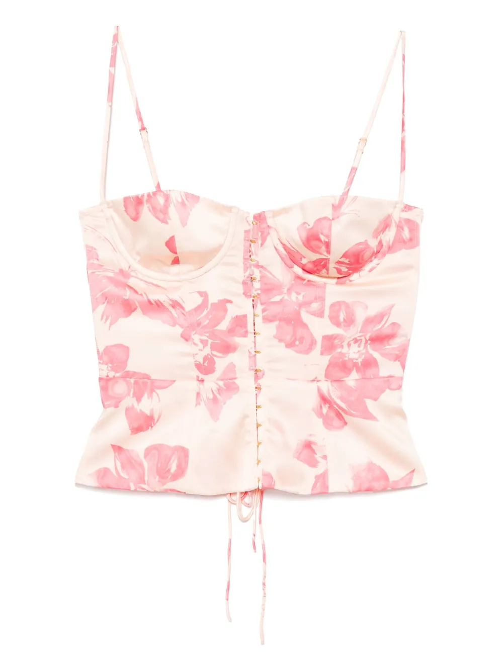 Kiki de Montparnasse Papillon Et Orchidee korset Roze