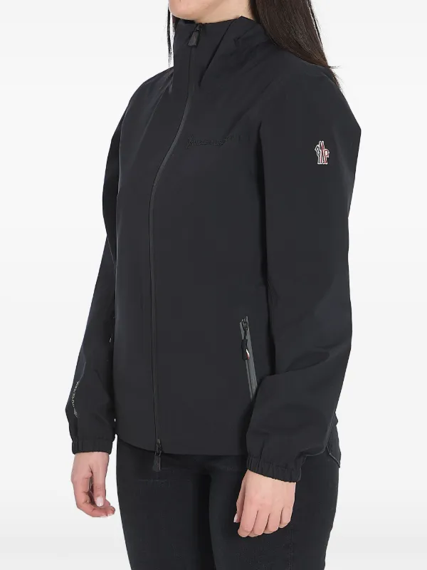 ★25SS MONCLER GRENOBLE VALLES 防水フード付き ジャケット Moncler Grenoble Valles ジャケット | ブラック | FARFETCH JP