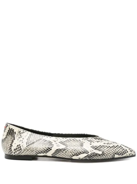 Aeyde Moa leather ballet flats 